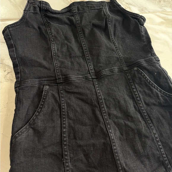 Volcom Black Denim Romper - Picture 6 of 7